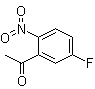 structure of CAS# 2250-48-8, 2'-Nitro-5'-fluoroacetophenone