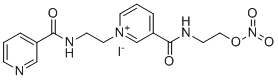 CAS # 2250142-70-0, Nicorandil Dimer Iodide, 1-(2-(Nicotinamido)ethyl)-3-((2-(nitrooxy)ethyl)carbamoyl)pyridin-1-ium iodide
