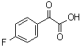 structure of CAS# 2251-76-5, 4-氟-alpha-氧代苯乙酸