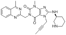 structure of CAS# 2253964-85-9, 利拉利汀杂质5