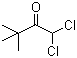 structure of CAS# 22591-21-5, 1,1-二氯-3,3-二甲基-2-丁酮
