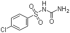 structure of CAS# 22663-37-2, 4-Chlorobenzenesulfonyl urea