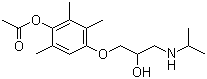 structure of CAS# 22664-55-7, Metipranolol
