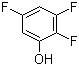 structure of CAS# 2268-15-7, 2,3,5-三氟苯酚