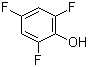 structure of CAS# 2268-17-9, 2,4,6-三氟苯酚