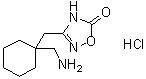 CAS # 227626-75-7, 3-[(1-Aminomethylcyclohexyl)methyl]-4H-[1,2,4]oxadiazol-5-one hydrochloride