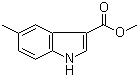 structure of CAS# 227960-12-5, 5-甲基吲哚-3-甲酸甲酯