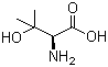 structure of CAS# 2280-27-5, (S)-(+)-2-氨基-3-羟基-3-甲基丁酸