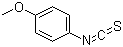 structure of CAS# 2284-20-0, 4-甲氧基苯基异硫氰酸酯