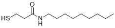 structure of CAS# 228716-16-3, N-Nonyl-3-sulfanylpropanamide