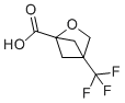 structure of CAS# 2287318-89-0, 4-(三氟甲基)-2-氧杂双环[2.1.1]己烷-1-羧酸