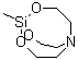 structure of CAS# 2288-13-3, 1-Methyl-2,8,9-trioxa-5-aza-1-silabicyclo[3.3.3]undecane