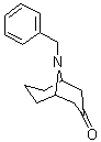 structure of CAS# 2291-58-9, 9-Benzyl-9-azabicyclo[3.3.1]nonan-3-one