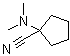 1-二甲基氨基环戊烷甲腈分子结构 (CAS 22912-31-8)