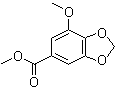 structure of CAS# 22934-58-3, 肉豆蔻醚酸甲酯