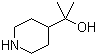 structure of CAS# 22990-34-7, 2-(4-哌啶基)-2-丙醇