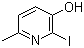 structure of CAS# 23003-30-7, 3-Hydroxy-2-iodo-6-methylpyridine
