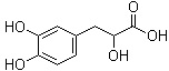 CAS # 23028-17-3, alpha,3,4-Trihydroxy-benzenepropanoic acid, Danshensu lactic acid