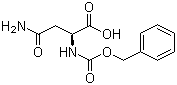 structure of CAS# 2304-96-3, N-Benzyloxycarbonyl-L-asparagine