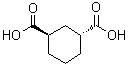 CAS # 2305-30-8, trans-(±)-1,3-Cyclohexanedicarboxylic acid, trans-Cyclohexane-1,3-dicarboxylic acid