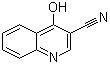 structure of CAS# 2305-70-6, 4-Hydroxy-3-quinolinecarbonitrile
