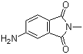 structure of CAS# 2307-00-8, N-甲基-4-氨基邻苯二甲酰亚胺