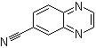 structure of CAS# 23088-24-6, 6-Quinoxalinecarbonitrile