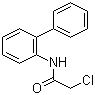 structure of CAS# 23088-28-0, N-2-Biphenylyl-2-chloroacetamide