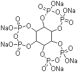 CAS # 23103-35-7, Inositol cyclic-1,2:3,4:5,6-tris(P,P'-dihydrogen diphosphate) hexasodium salt