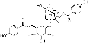 structure of CAS# 231280-71-0, 牡丹皮苷 H