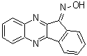structure of CAS# 23146-22-7, 11H-Indeno[1,2-b]quinoxalin-11-one oxime
