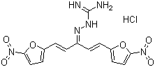 structure of CAS# 2315-20-0, 硝呋烯腙盐酸盐