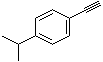 structure of CAS# 23152-99-0, 4'-异丙基苯乙炔