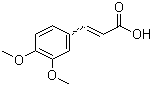 structure of CAS# 2316-26-9, 3,4-Dimethoxycinnamic acid