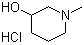 CAS # 23164-45-6, 1-Methyl-3-piperidinol hydrochloride