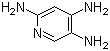 structure of CAS# 23244-87-3, 2,4,5-三氨基吡啶