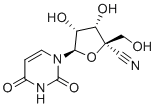 CAS # 232589-05-8, 4'-Cyanouridine, (2R,3S,4R,5R)-5-(2,4-dioxopyrimidin-1-yl)-3,4-dihydroxy-2-(hydroxymethyl)oxolane-2-carbonitrile