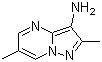 CAS 登录号：232601-05-7, 2,6-二甲基吡唑并[1,5-a]嘧啶-3-胺