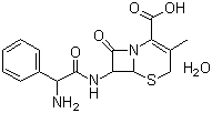 structure of CAS# 23325-78-2, 头孢氨苄(一水物)