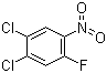 structure of CAS# 2339-78-8, 4,5-二氯-2-氟硝基苯