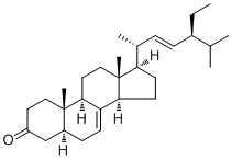 alpha-波菜甾酮分子结构 (CAS 23455-44-9)