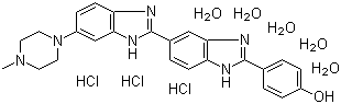 structure of CAS# 23491-45-4, Hoechst 33258