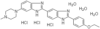 structure of CAS# 23491-52-3, Hoechst 33342