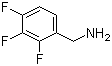 structure of CAS# 235088-67-2, 2,3,4-Trifluorobenzylamine