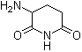 structure of CAS# 2353-44-8, 3-Aminopiperidine-2,6-dione