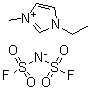 CAS 登录号：235789-75-0, 甲基乙基咪唑鎓二(氟磺酰基)亚胺盐