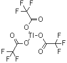 structure of CAS# 23586-53-0, Thallium(III) trifluoroacetate