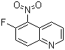 structure of CAS# 236092-96-9, 6-Fluoro-5-nitroquinoline