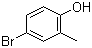 structure of CAS# 2362-12-1, 4-溴-2-甲基苯酚