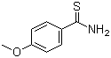 structure of CAS# 2362-64-3, 4-甲氧基硫代苯甲酰胺